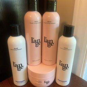L’ange violet toning products set for blondes.